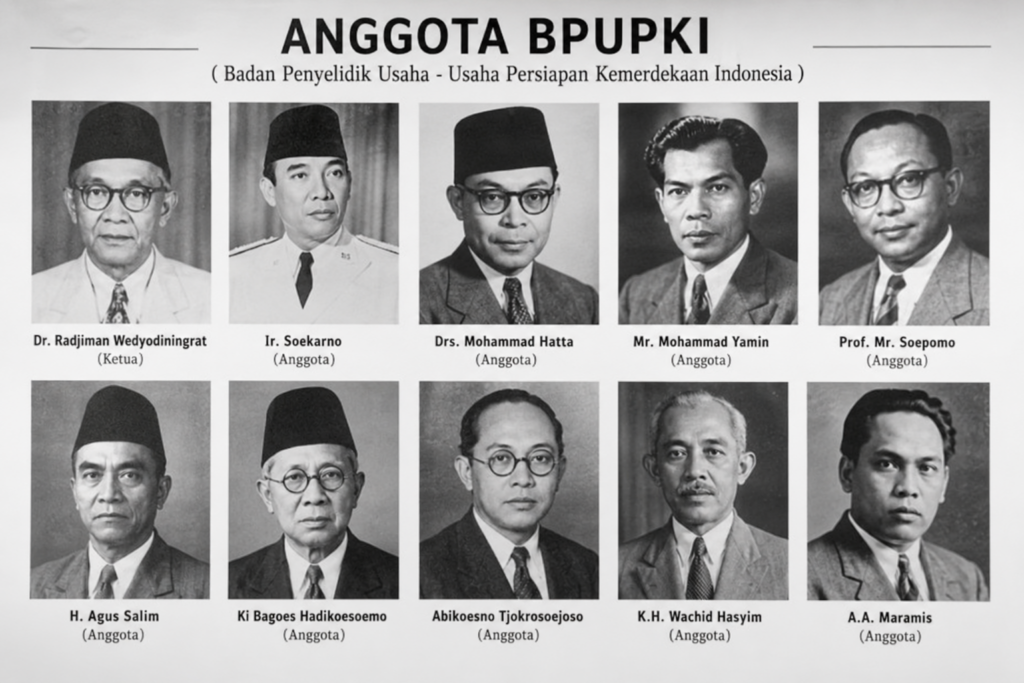 ggota anggotan BPUPKI